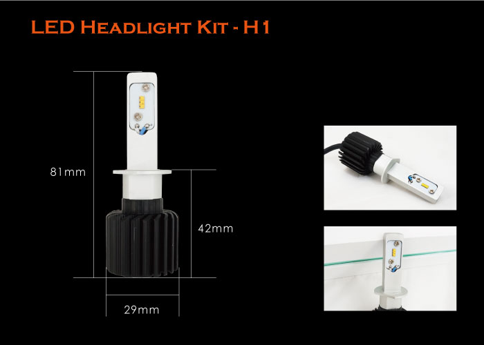 TST,HID, LED-Headlight Kit-H1,LED